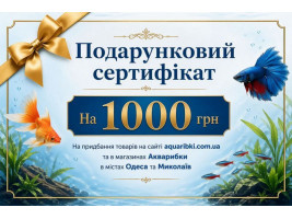 Подарочный сертификат 1000 грн