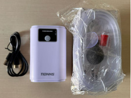 Компрессор на аккумуляторе TIDNNS TD‑100A USB 1.5л/мин 1800mAh