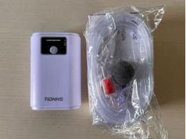 Компрессор на аккумуляторе TIDNNS TD‑100A USB 1.5л/мин 1800mAh