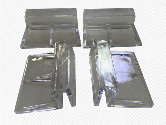 Держатели покровного стекла акрил (6 мм) – 4 шт