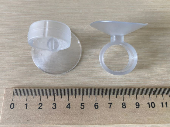 Присоска 40/22мм кольцо 1 шт.