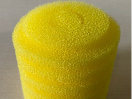 Губка поролон жёлтая 6.5*7см