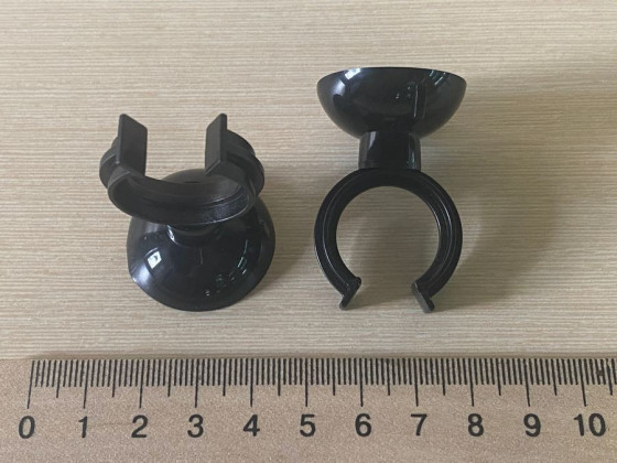 Присоска 38/20мм кріплення 1 шт.