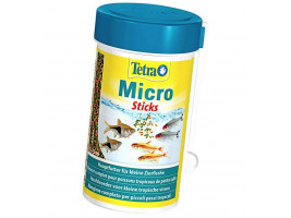 Сухой корм для мелких аквариумных рыб Tetra в палочках Micro Sticks 100 мл (для всех рыбок)