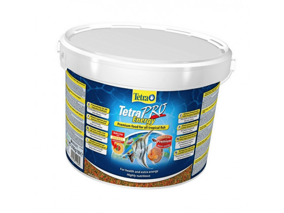 Сухий корм для акваріумних риб Tetra в чіпсах TetraPro Energy 10 л (для всіх рибок)