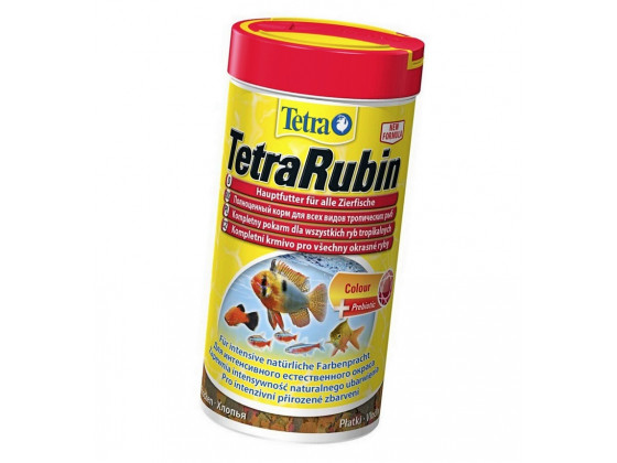 Сухой корм для аквариумных рыб Tetra в хлопьях TetraRubin 250 мл (для всех рыбок)