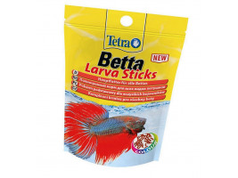 Сухой корм для аквариумных рыб Tetra в палочках Betta Larva Sticks 5 г (для петушков)