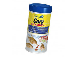 Сухий корм для акваріумних риб Tetra в пластинках Cory Shrimp Wafers 100 мл (для донних риб)