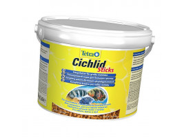 Сухой корм для аквариумных рыб Tetra в палочках Cichlid Sticks 10 л (для всех цихлид)