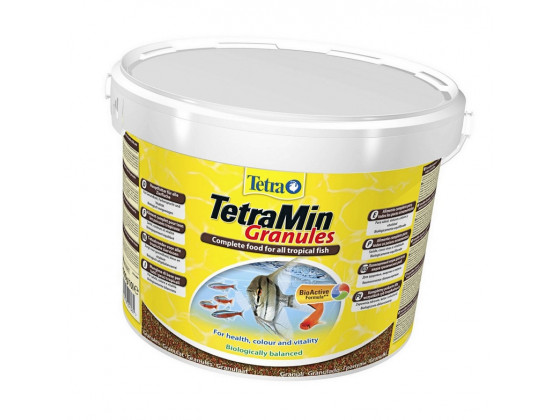 Сухий корм для акваріумних риб Tetra в гранулах TetraMin Granules 10 л (для всіх рибок)