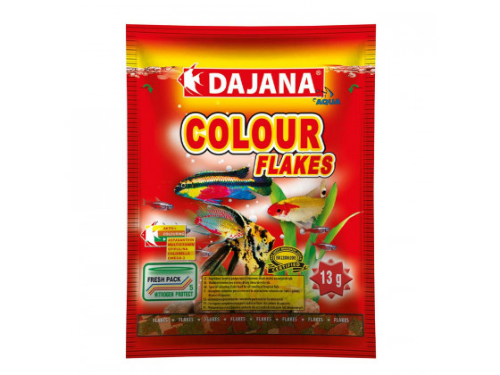 Корм Dajana COLOUR FLAKES хлопья для усиления окраса 80мл/13гр