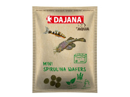 Корм Dajana SPIRULINA MINI Wafers чіпси для донних травоїдних риб 80мл/10 гр