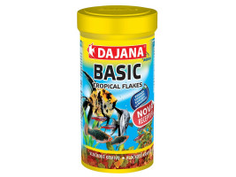 Корм Dajana TROPICA BASIC хлопья для всех аквариумных рыб 500мл/100гр