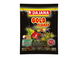 Корм Dajana GOLD FLAKES пластівці для золотих, карасів та декоративних риб 80мл/13гр