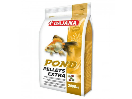 Корм Dajana POND PELLETS EXTRA трьохкольорові гранули для ставкових риб (5 кг