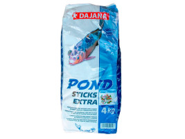 Корм для прудовых рыб Dajana POND STICK EXTRA трехцветные палочки 4кг
