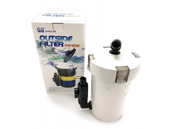 Фильтр наружный SunSun HW-602 префильтр - без помпы.