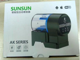 Автоматическая кормушка Sunsun AK-02 (двойное питание - батарейки или сеть)
