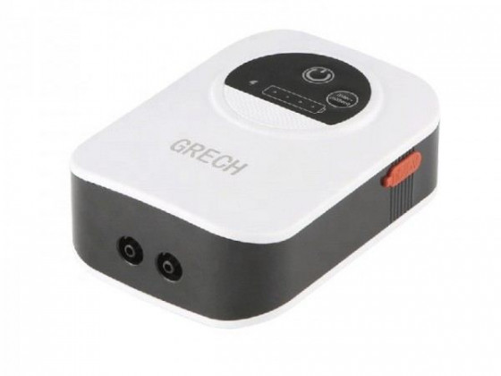 Компрессор SunSun CP-602 на аккумуляторе двухканальный