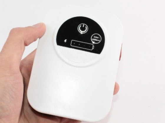 Компрессор SunSun CP-602 на аккумуляторе двухканальный