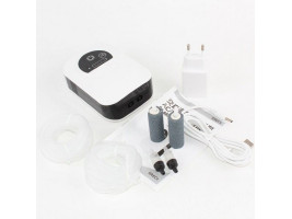 Компрессор SunSun CP-602 на аккумуляторе двухканальный