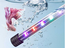 Светодиодная лампа Xilong Т4-30E, White/Blue/Red, 2.5 Вт, 26.5 см