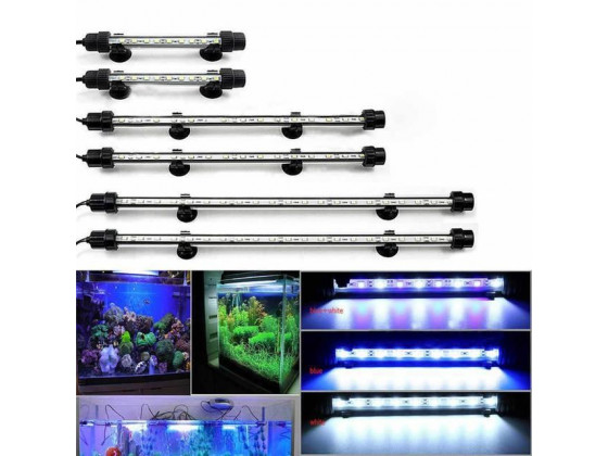 Светодиодная лампа Xilong Т4-50E, White/Blue/Red, 4.5 Вт, 42 см