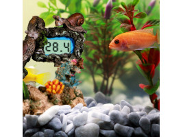 Декорація Yusee Aquarium Decor Thermometer з термометром LCD 14X6X11см