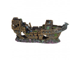 Декорація затонулий корабель Hobby Mayflower 25x7x10см