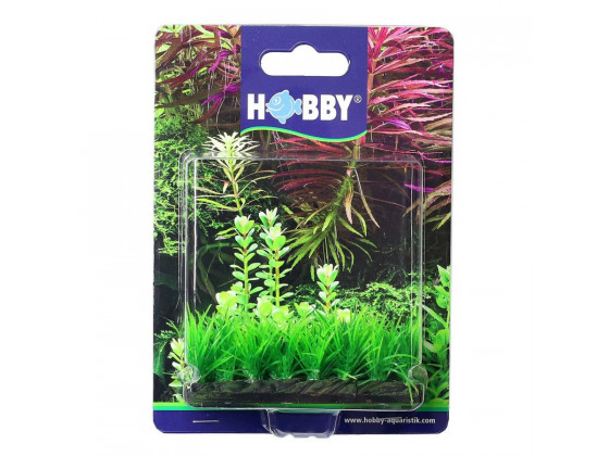 Искусственное растение Hobby Grassy Stone 8,5 x 3,5 x 3см