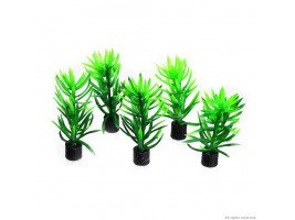 Штучна рослина, набір Hobby Didiplis mini, 1,5x1,5x6см 5шт.