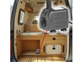 Помпа подъемная Kruger Meier HydroSpark 1250 – мини насос 12V, 1000 л/час