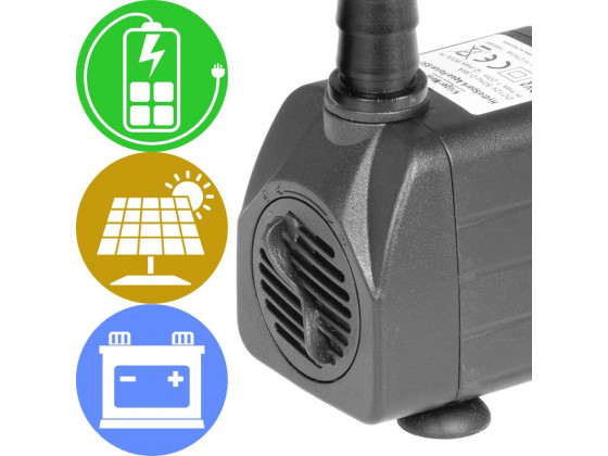 Помпа подъемная Kruger Meier HydroSpark 1250 – мини насос 12V, 1000 л/час Помпа подъемная Kruger Meier HydroSpark 1250 – мини насос 12V, 1000 л/час