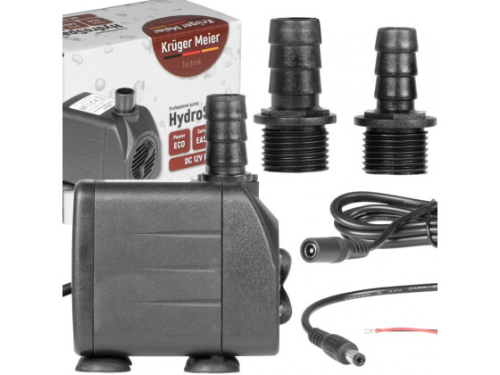 Помпа подъемная Kruger Meier HydroSpark 1750 – мини насос 12V, 1500 л/час Помпа подъемная Kruger Meier HydroSpark 1750 – мини насос 12V, 1500 л/час