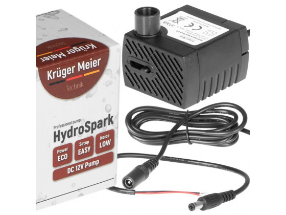 Помпа підйомна Kruger Meier HydroSpark 350 — міні насос 12V, 220 л/год Помпа підйомна Kruger Meier HydroSpark 350 — міні насос 12V, 220 л/год