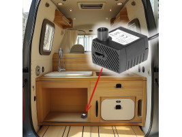 Помпа підйомна Kruger Meier HydroSpark 350 — міні насос 12V, 220 л/год