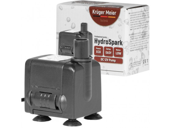 Помпа підйомна Kruger Meier HydroSpark 650 — міні насос 12V, 450 л/год Помпа підйомна Kruger Meier HydroSpark 650 — міні насос 12V, 450 л/год