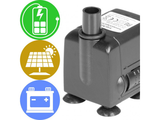 Помпа підйомна Kruger Meier HydroSpark 650 — міні насос 12V, 450 л/год Помпа підйомна Kruger Meier HydroSpark 650 — міні насос 12V, 450 л/год