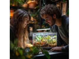 Светильник LED 30-40см для террариумов с контроллером времени Terrario ReptoRay 10W