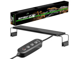 Світильник LED 50-60см для тераріумів з контролером часу Terrario ReptoRay 15W