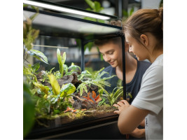 Светильник LED 80-90см для террариумов с контроллером времени Terrario ReptoRay 24W