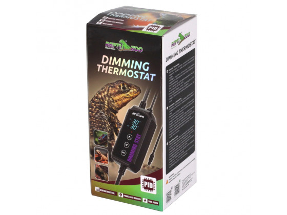 Термостат з дімером для тераріуму Repti-Zoo Dimming Thermostat, діапазон 5–65°C, 300Вт Термостат з дімером для тераріуму Repti-Zoo Dimming Thermostat, діапазон 5–65°C, 300Вт