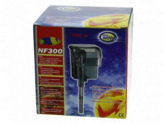 Навесной аквариумный фильтр Aqua Nova NF-300 до 160л/год