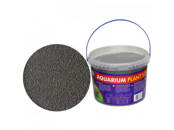 Грунт для аквариума Aqua Nova Plant Soil 3л 2-3 мм черный