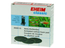 Фільтруючі прокладки з активованим вуглем для Eheim Classic 150 