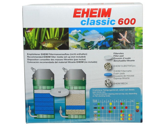 Фільтруючі прокладки для Eheim Classic 600 