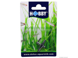 Кран на один выход металл Hobby Metallic Air Valve 4/6мм