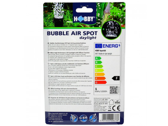 Распылитель с LED освещением Hobby Bubble Air Spot daylight