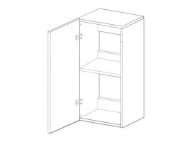 Акваріумна тумба Dupla Cube Stand 80 High gloss black 45x45x90см