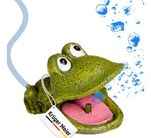 Декорація весела жаба Kruger Meier Froggy Bubble 11x8x5см 